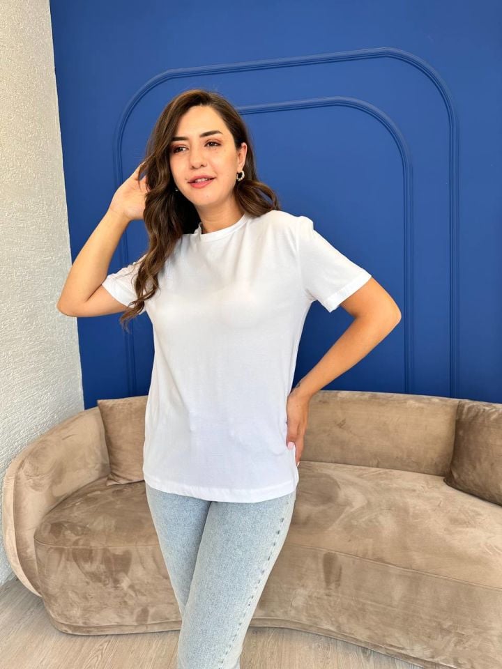 Beyaz Marka Muadili Tshirt