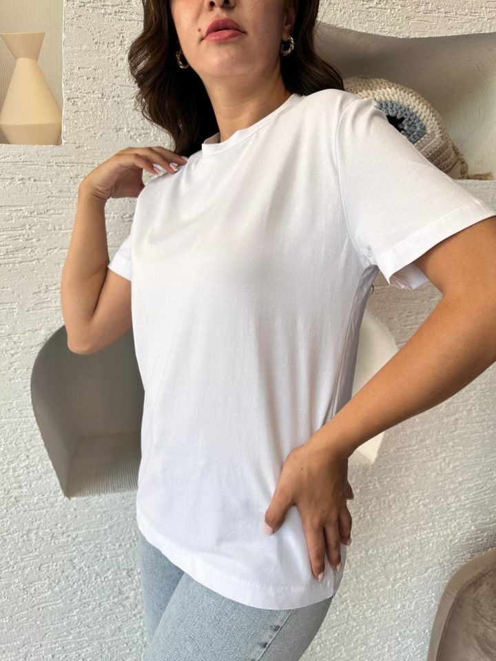 Beyaz Marka Muadili Tshirt